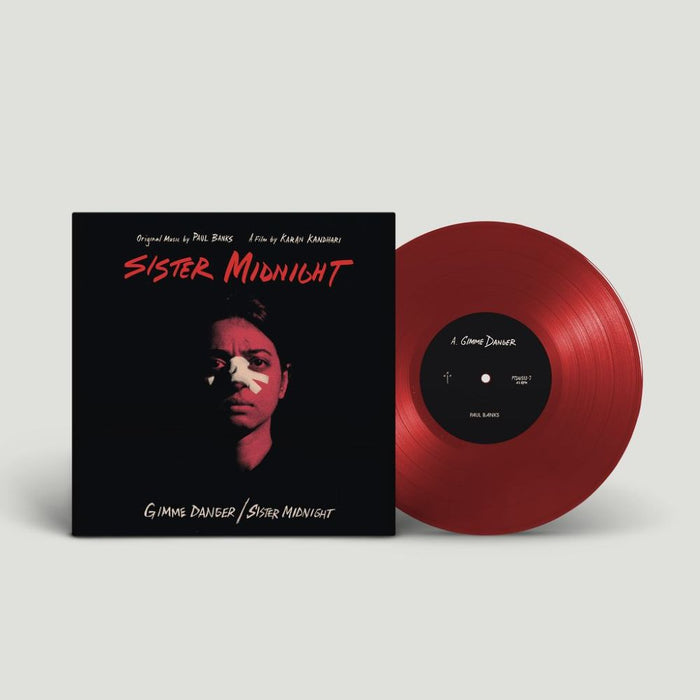 Paul Banks Gimme Danger / Sister Midnight 7" Vinyl Single Red Colour 2025