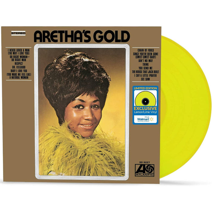 Aretha Franklin Aretha's Gold Vinyl LP NAD Yellow Green Colour 2026