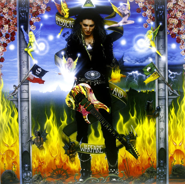STEVE VAI PASSION AND WARFARE LP VINYL 33RPM NEW