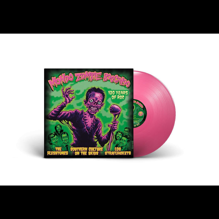 Los Straitjackets, Southern Culture On The Skids and The Fleshtones Mondo Zombie Boogaloo Vinyl LP Pink Colour Due Out 16/10/26