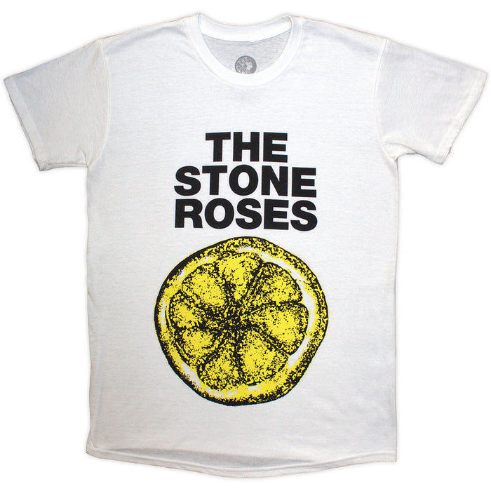 The Stone Roses Lemon 1989 Tour White Small T-Shirt