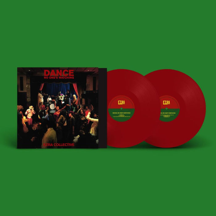 Ezra Collective Dance, No One's Watching Vinyl LP Indies Satin Red Colour 2024