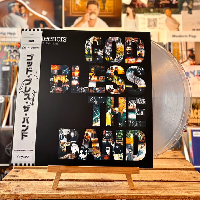 Courteeners God Bless The Band Vinyl LP Signed Assai Obi Edition Clear Colour 2026