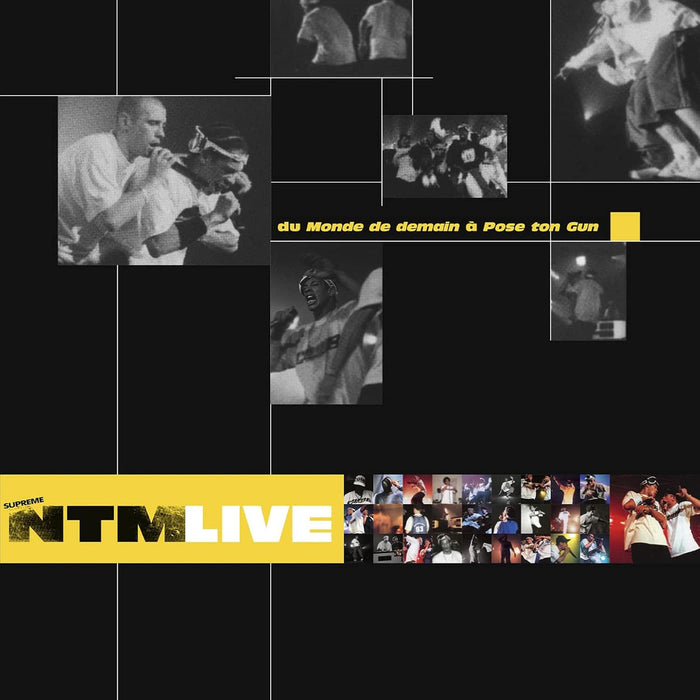 Supreme NTM Live (Du Monde De Demain A Pose Ton Gun) Vinyl LP White & Gold Colour 2026
