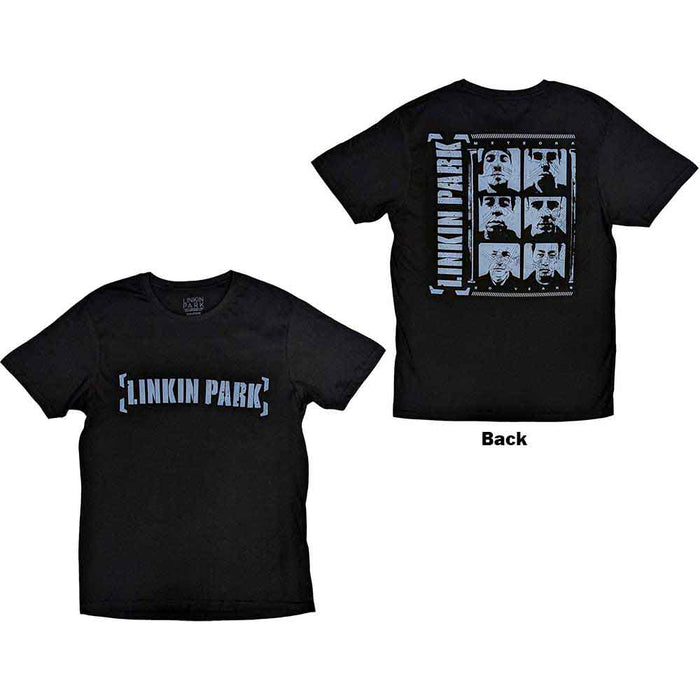 Linkin Park Meteora Portraits Black X-Large T-Shirt
