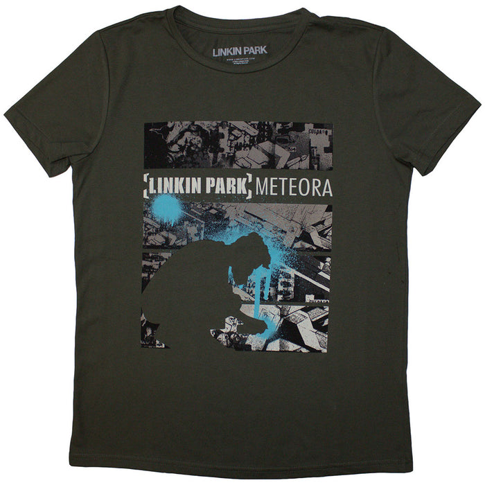 Linkin Park Meteora Drip Collage Green Ladies XX-Large T-Shirt