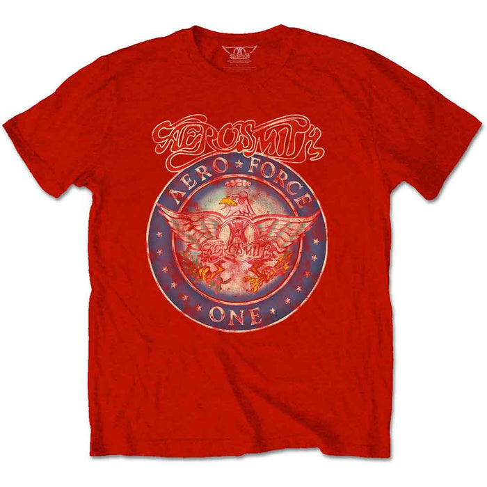 Aerosmith Aero Force Red Medium T-Shirt