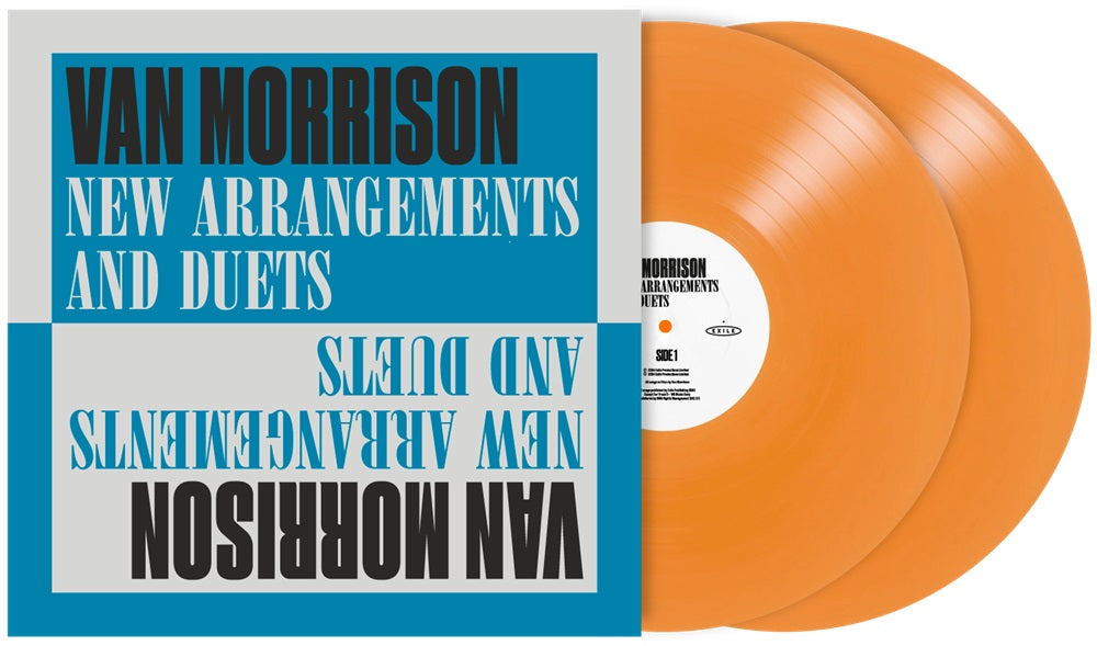 Van Morrison New Arrangements and Duets Vinyl LP Orange Colour 2024