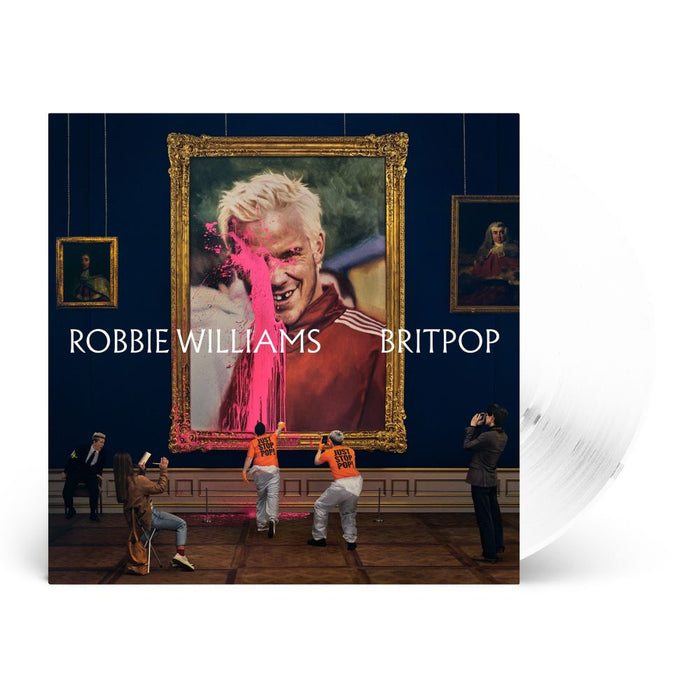 Robbie Williams BRITPOP Vinyl LP White Colour Due Out 06/02/26