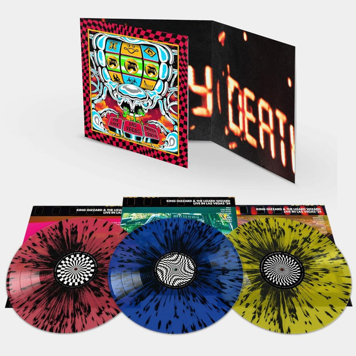 King Gizzard & The Lizard Wizard King Gizzard - Live in Las Vegas '24 Vinyl LP Splatter Colour 2025