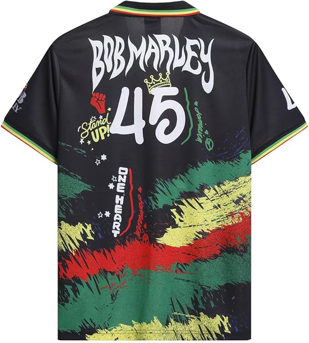Bob Marley One Love Football Jersey XX-Large T-Shirt