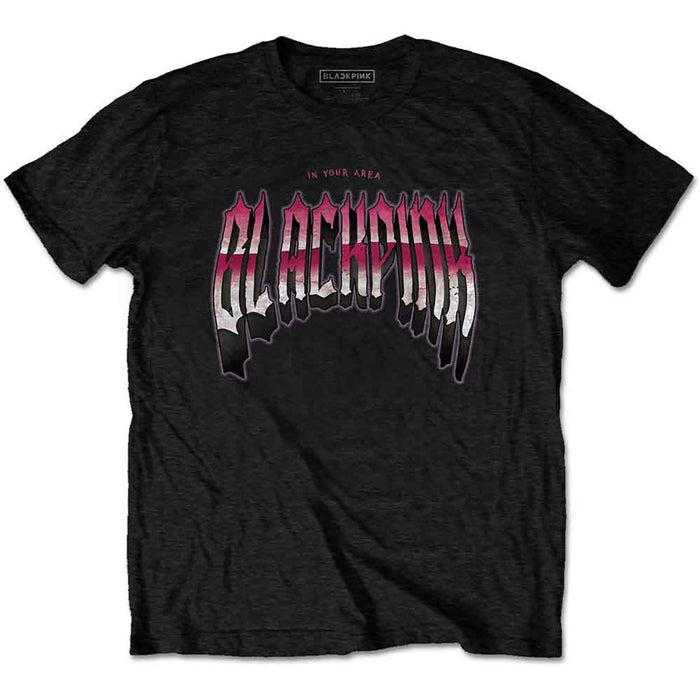 BLACKPINK Gothic Black Large T-Shirt