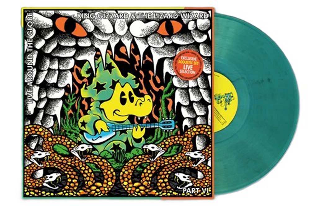 King Gizzard & The Lizard Wizard Live Around The Globe Part VI Vinyl LP RSD 2026