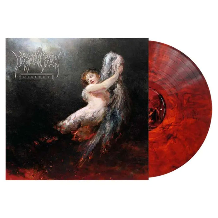 Immolation Descent Vinyl LP Transparent Red & Black Marbled Colour 2026