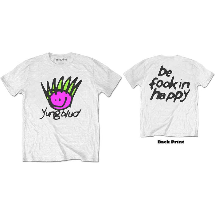 Yungblud Face White Small T-Shirt
