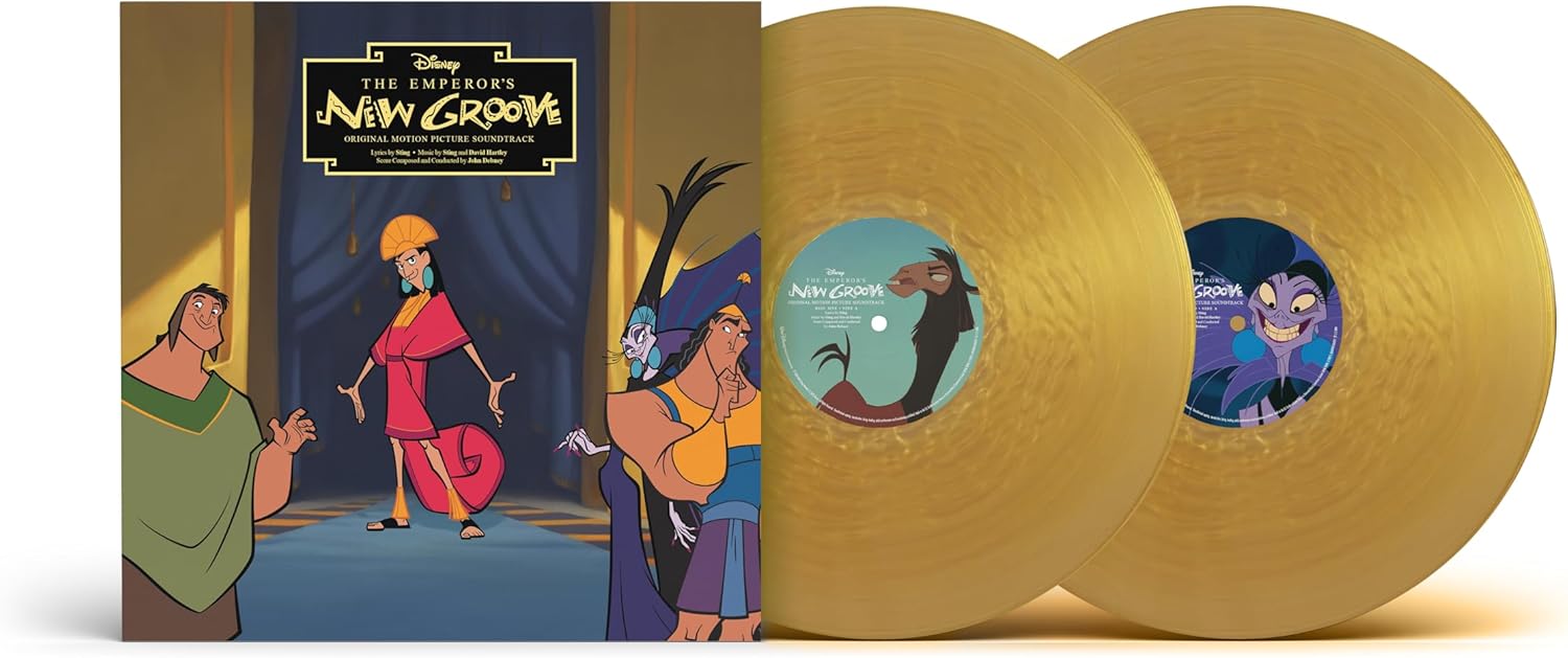 The Emperor's New Groove Disney OST Vinyl LP Gold Colour 2025