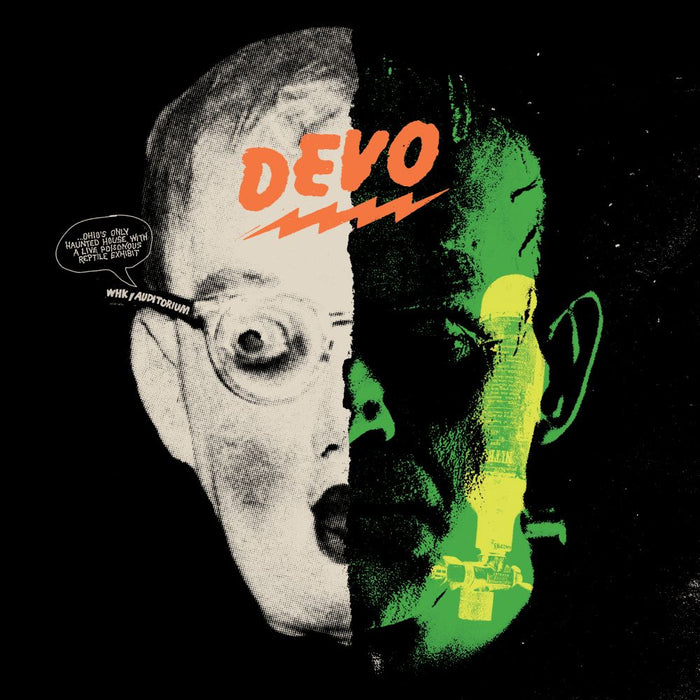 DEVO Nitrous Nightmare Halloween Live Vinyl LP Laughing Gas Green/Lemon Inkspot + Lemon Colour Due Out 19/06/26