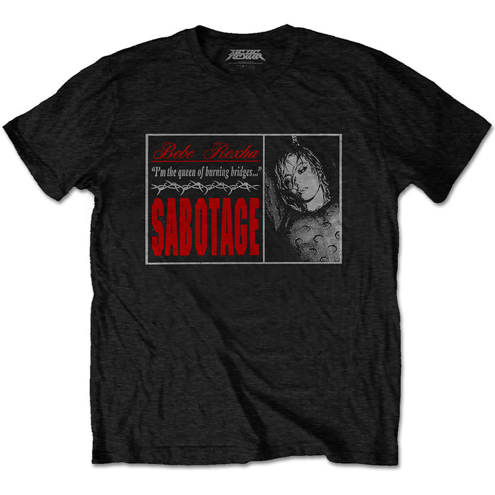 Bebe Rexha Sabotage Let You Down Black Small T-Shirt