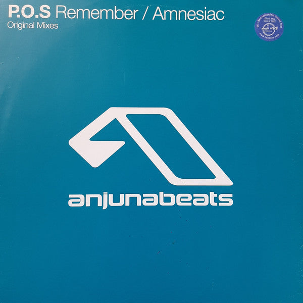 POS Remember / Amnesiac 12" Vinyl Single 2009