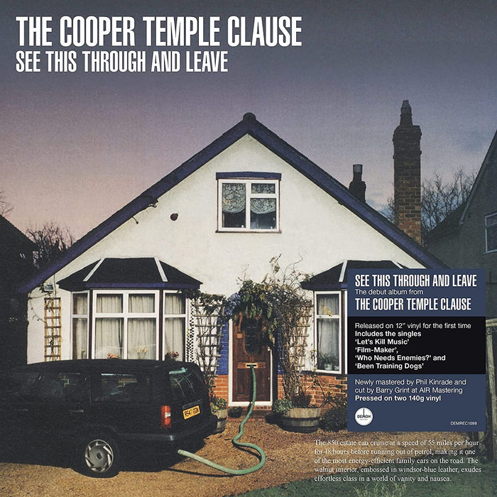 The Cooper Temple Clause See This Through And Leave Vinyl LP Remastered 2023