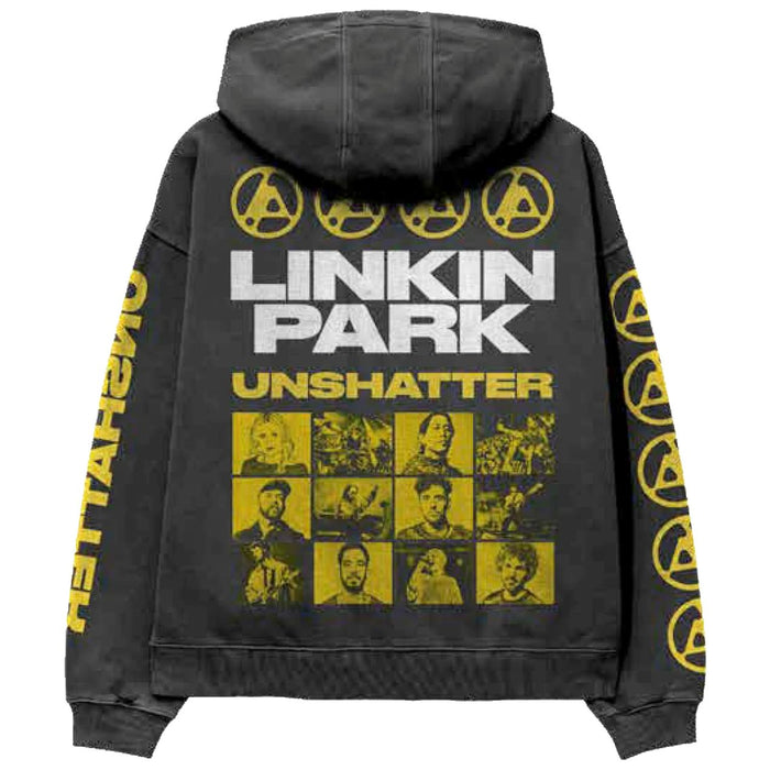 Linkin Park Unshatter Charcoal Grey X-Large Hoodie