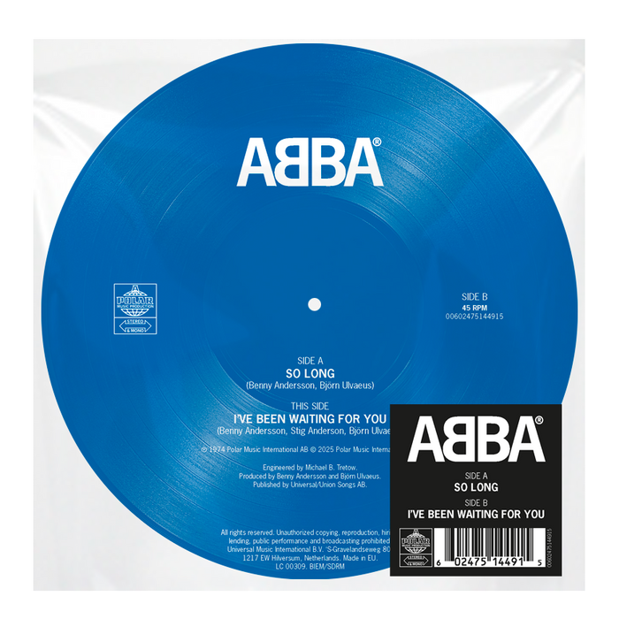 ABBA So Long / I've Been Waiting For You 7" Vinyl Single 2025