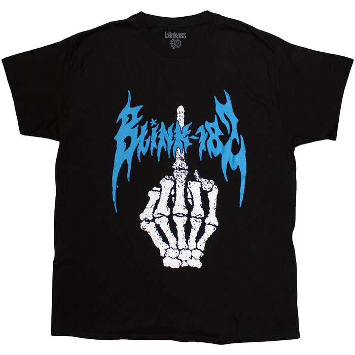 Blink-182 Middle Finger Black XX-Large T-Shirt