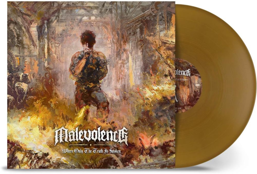 Malevolence Where Only The Truth Is Spoken Vinyl LP Gold Colour 2025