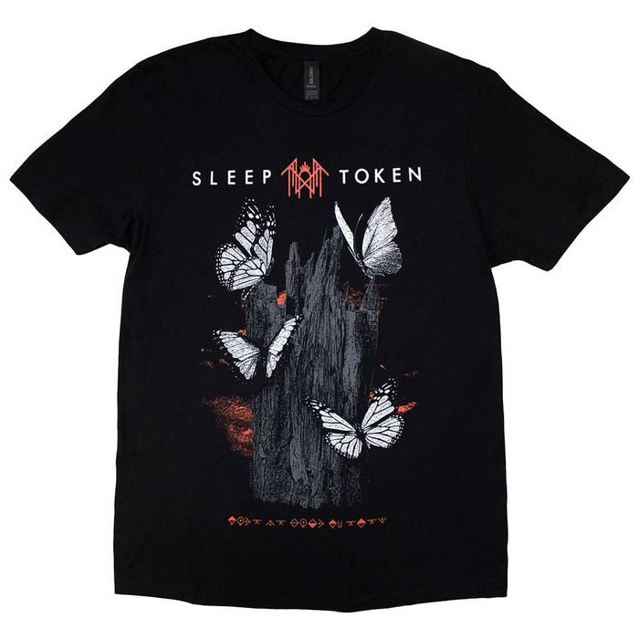 Sleep Token Butterflies Black X-Large Unisex T-Shirt