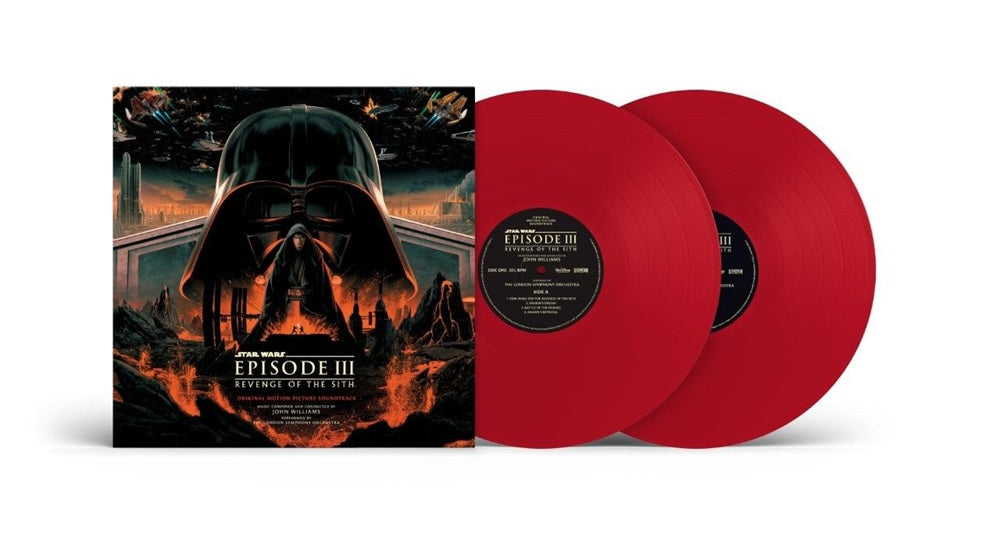 John Williams Star Wars: Revenge of the Sith (Original Motion Picture Soundtrack) Vinyl LP Red Colour 2025