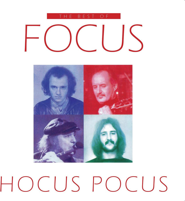Focus Best Of Focus Hocus Pocus Vinyl LP Red & White Swirled Colour Due Out 16/10/26