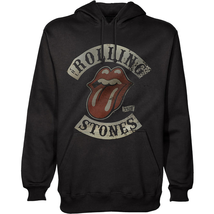 The Rolling Stones 1978 Tour Black Small Unisex Hoodie