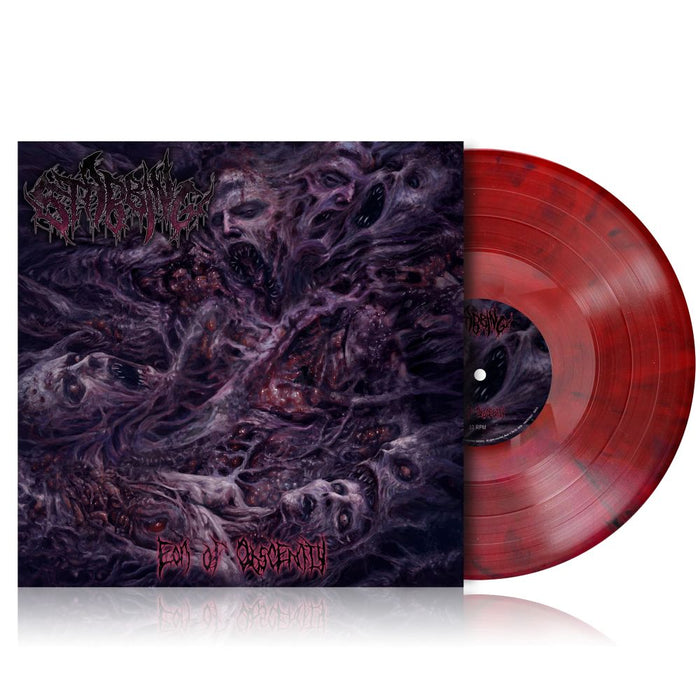 Stabbing Eon of Obscenity Vinyl LP Red/Black Marble Colour Due Out 30/01/26