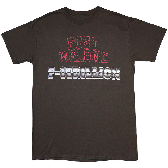 Post Malone F-1 Trillion Charcoal Grey Medium T-Shirt