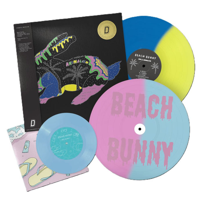 Beach Bunny The Early Days: Animalism, Pool Party, Crybaby Vinyl LP 2026 Ltd Dinked Archive Edition #A33