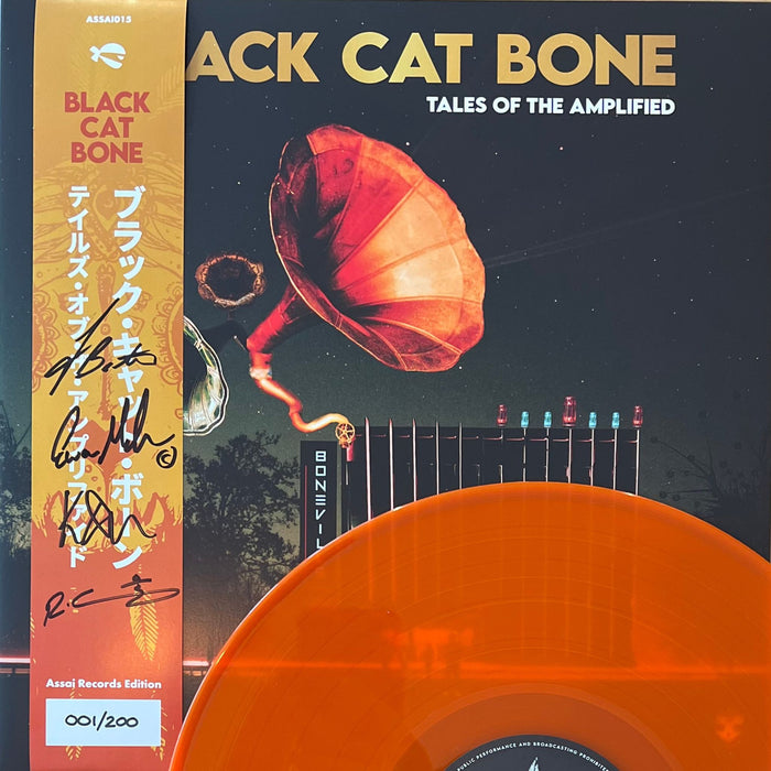 Black Cat Bone Tales Of The Amplified Vinyl LP Signed Assai Obi Edition Orange Colour 2024
