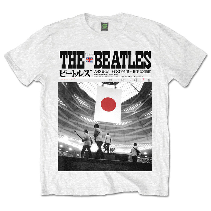 The Beatles Live At The Budokan White X-Large T-Shirt