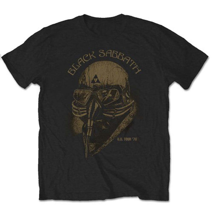 Black Sabbath US Tour 1978 Avengers Black XX-Large T-Shirt