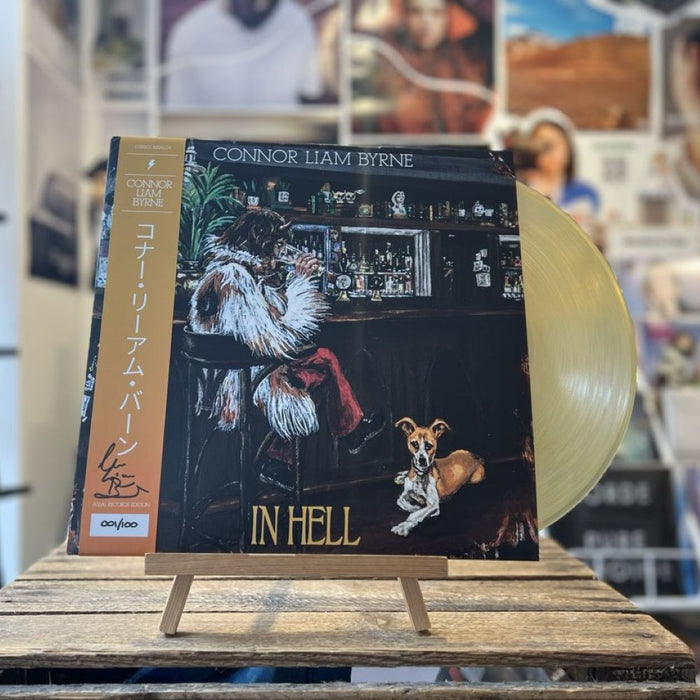 Connor Liam Byrne In Hell Vinyl LP Signed Assai Obi Edition Transparent Orange Colour 2025