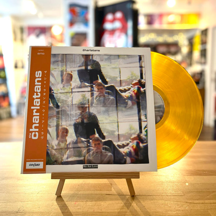 The Charlatans We Are Love Vinyl LP Assai Obi Edition Orange Translucent Colour 2025
