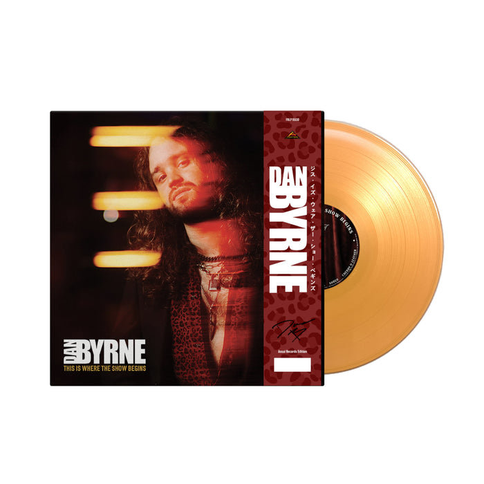 Dan Byrne This Is Where The Show Begins Vinyl LP Signed Assai Obi Edition Translucent Orange Colour 2026
