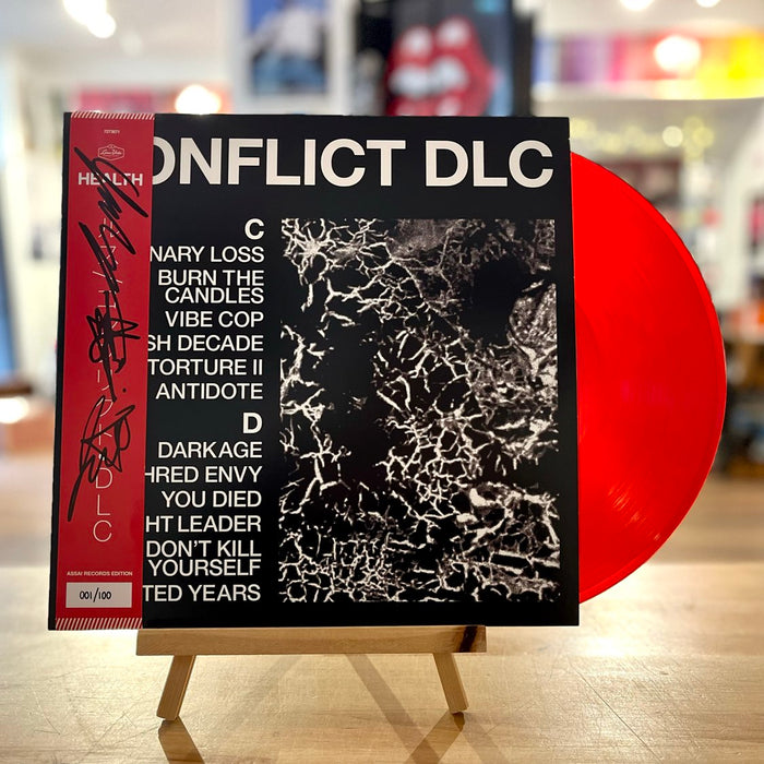 HEALTH CONFLICT DLC Vinyl LP Signed Assai Obi Edition Translucent Ruby Colour 2025