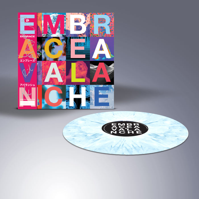 Embrace Avalanche Vinyl LP Signed Assai Obi Edition Exclusive White Blue Marble Colour 2026