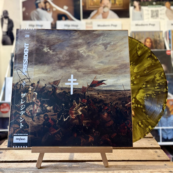 President Blood Of Your Empire Vinyl LP Signed Assai Obi Edition Lemonade & Black Ice Splatter Colour 2026