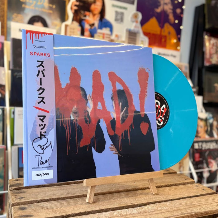 Sparks MAD! LP Signed Assai Obi Edition Light Blue Colour + Lenticular Sleeve 2025