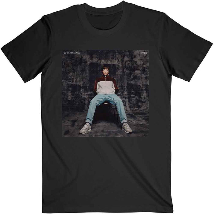 Louis Tomlinson Walls Black XXL Unisex T-Shirt