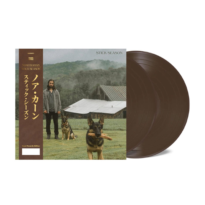 Noah Kahan Stick Season Vinyl LP Indies Chestnut Brown Signed Assai Obi Edition 2024