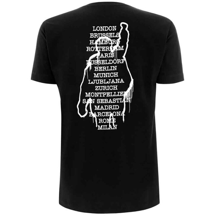 Rage Against The Machine BOLA Euro Tour Black Medium Unisex T-Shirt