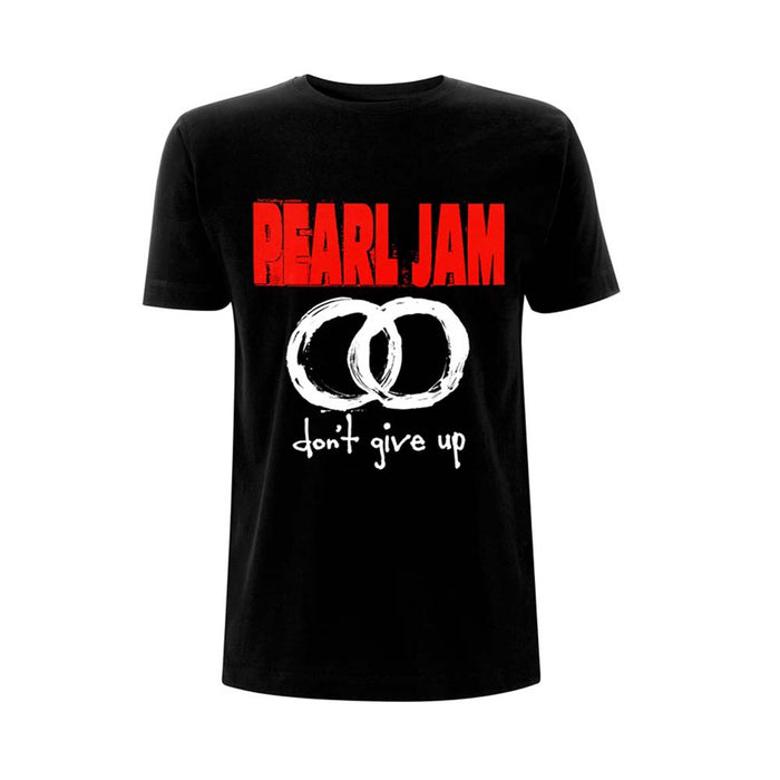 Pearl Jam Dont Give Up T-Shirt Black Medium Mens New