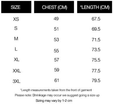 Oasis Black Logo White Large T-Shirt